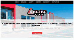 Desktop Screenshot of deltecpower.ca